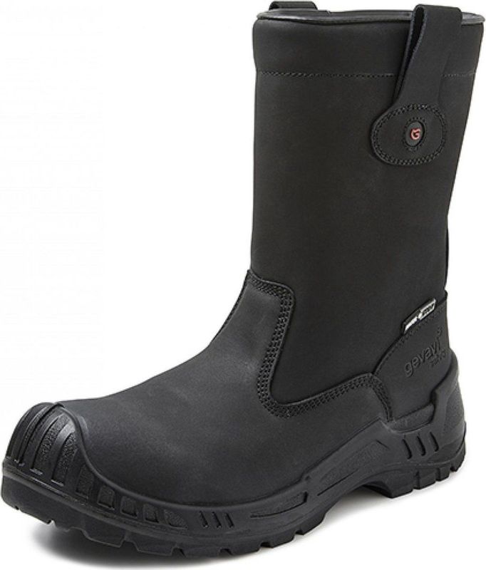 Gevavi - GS91 Bari - Veiligheidslaars - Zwart - Leer - S3