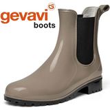 Enkellaars Gevavi 4300 Dames Taupe-Schoenmaat 39