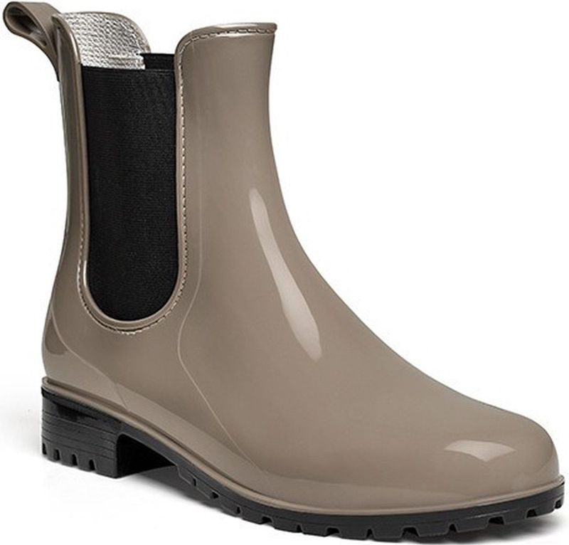 PVC Regenlaars dames Enkellaars merk Import maten - kleuren blauw of taupe