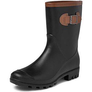 Gevavi Laura PVC Zwart Laarzen Dames