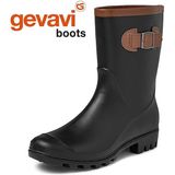 Gevavi Laura PVC Zwart Laarzen Dames