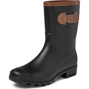 Gevavi Laura PVC Zwart Laarzen Dames