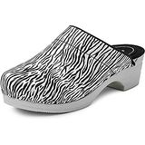 Bighorn Zebra Medische Klompen Dames - Comfortabel en Waterbestendig