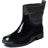 Gevavi - Liss - Regenlaars - Zwart - PVC - Warme Voering