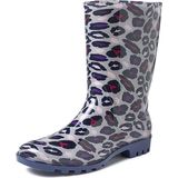 Gevavi - Romy - Regenlaarzen - Panterprint - 100% Waterdicht