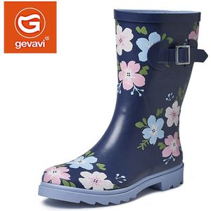 Gevavi Boots - Lucy dameslaars rubber blauw