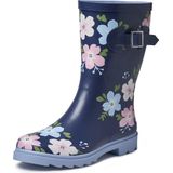 Gevavi rubber dameslaars Lucy blauw