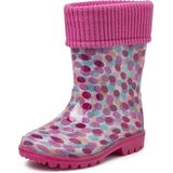 Gevavi - Noud - Regenlaars - Roze - PVC - Hoog Model - 100% Waterdicht