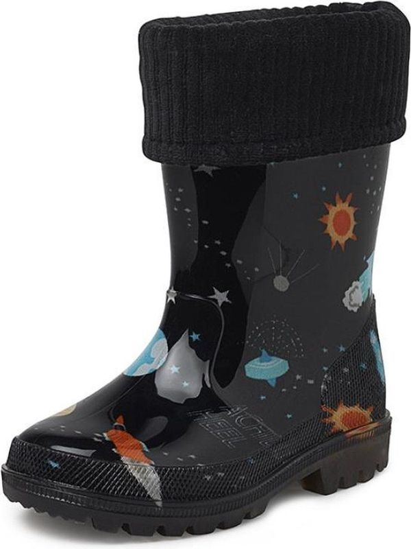 Gevavi - Liam - Regenlaars - Zwart - PVC