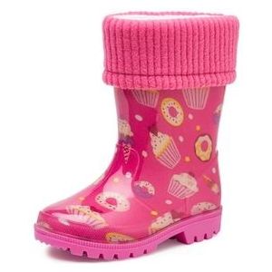 Candy PVC Gevoerde Kinderlaars - Roze