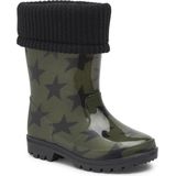 Star PVC Gevoerde Kinderlaars - Groen