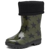 Regenlaars Gevavi Kids Star PVC Groen-Schoenmaat 24