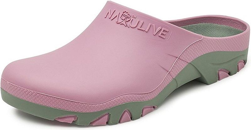 Natulive - Dames tuinklomp roze
