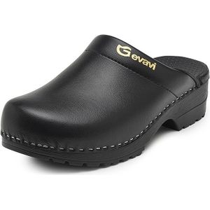 Gevavi - Austin Flex - Schoenklomp - Zwart - Polster