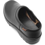 Gevavi - Houston - Schoenklompen - Zwart - Lederen Kap - Waterbestendig