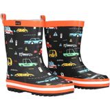 Gevavi - Traffic - Regenlaars - Zwart - Rubber