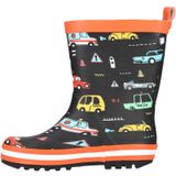 Gevavi - Traffic - Regenlaars - Zwart - Rubber