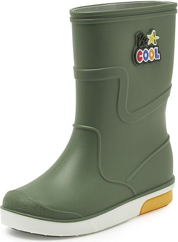 Gevavi - Novi - Kinderlaars - Groen - PVC - Waterdicht