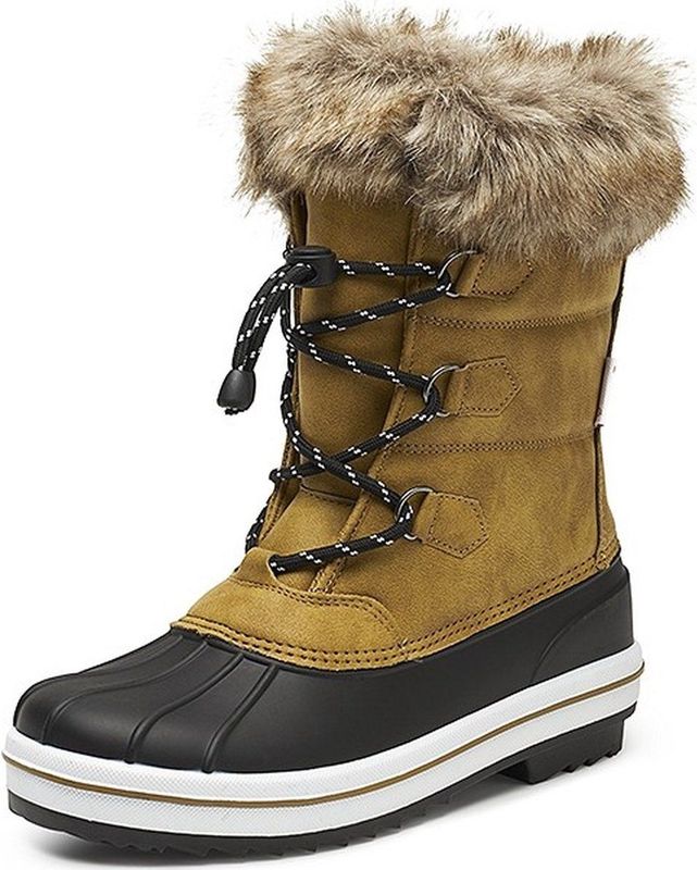 Gevavi Boots - CW50 gevoerde dameslaars bruin