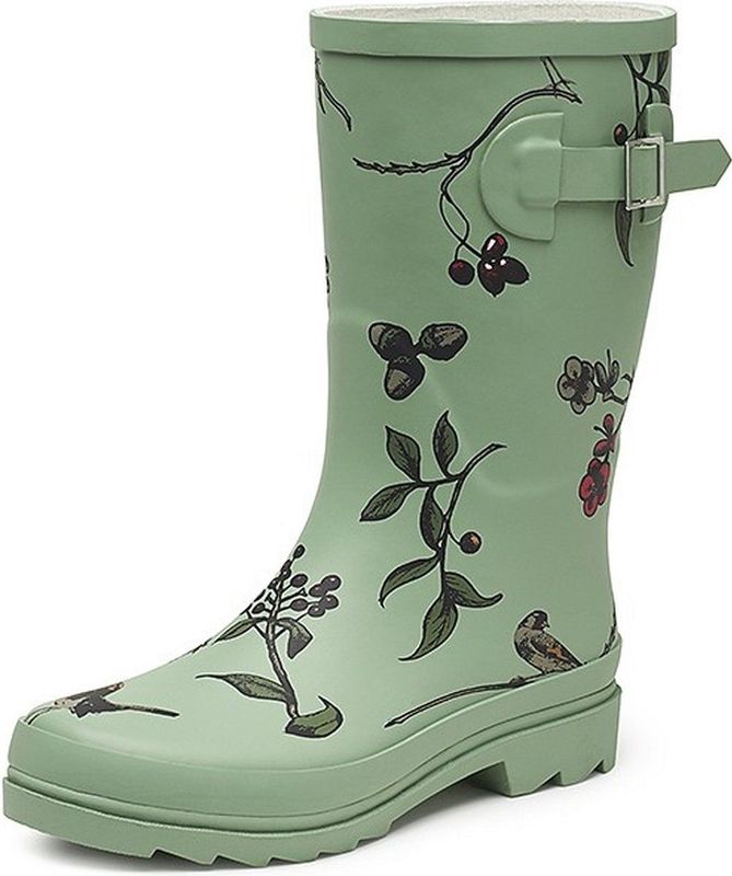 Gevavi - Liva - Regenlaars - Groen - Rubber