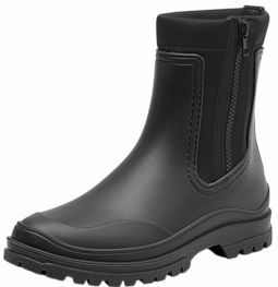 Gevavi - Jill - Regenlaars - Zwart - Rubber