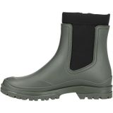 Gevavi Boots - Jill dameslaars pvc/neopreen met rits groen
