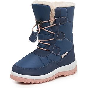 Gevavi Snowboots kinderen gevoerde kinderlaars CW16 blauw/roze