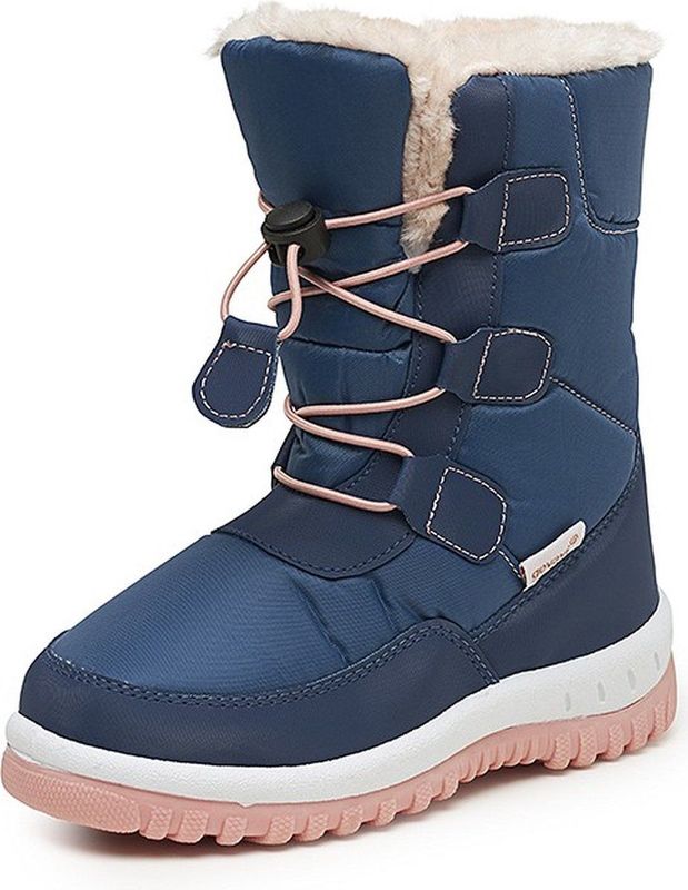 Gevavi Snowboots kinderen - gevoerde kinderlaars - CW16 - blauw roze