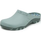 Natulive Tuinklompen - Licht Groen/Grijs - Dames