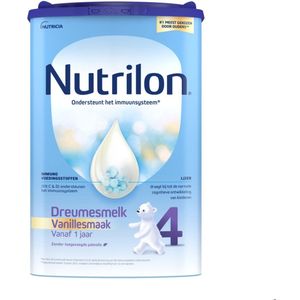 Nutrilon 4 Vanille Dreumesmelk – Flesvoeding Vanaf 1 Jaar – 800g