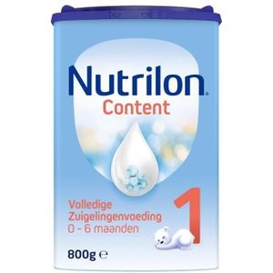 Nutrilon Content 1 - Flesvoeding Vanaf Geboorte - 800g