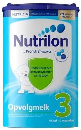 Nutrilon 3 Opvolgmelk – Flesvoeding Vanaf 10 Maanden – 800g