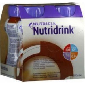 Nutridrink Chocolade 200 ml 4 Stuks
