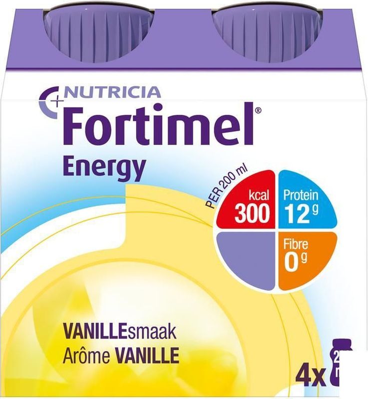 Nutricia Fortimel 1.5kcal vanille Drankje 4x200ml