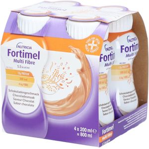 Fortimel Multifiber 1.5kcal Chocolade 4x200ml