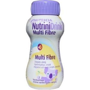 NutriniDrink - Multi Fibre - Vanille - 200 ml - Glutenvrij