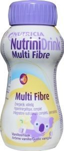 NutriniDrink - Multi Fibre - Vanille - 200 ml - Glutenvrij