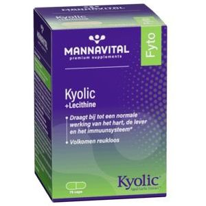 Mannavital Kyolic + Lecithine Caps 75