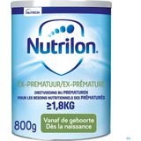 Nutrilon Ex-prematuur Baby vanaf de geboorte Flesvoeding 800g 800 Poeder