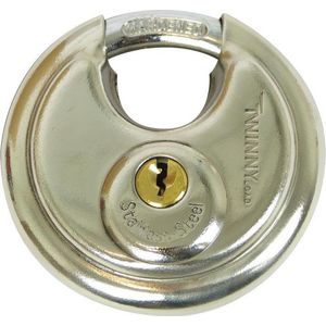 discusslot 70 mm zilver