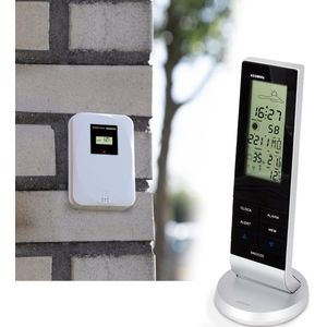 Alecto WS-1150 - Professioneel Weerstation met draadloze Buitensensor- Zwart