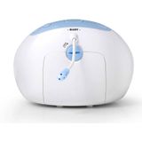 Alecto DBX-88 ECO, DECT-Babyfon, 1 Kanäle, 300 m, 50 m, 300 m, Blau, Weiß