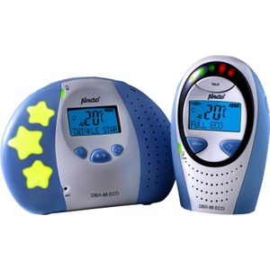 Alecto DBX-88 ECO, DECT-Babyfon, 1 Kanäle, 300 m, 50 m, 300 m, Blau, Weiß