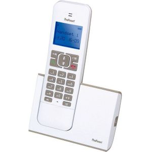 Profoon Huistelefoon Pdx-8400wt/te Dect Single Wit/taupe