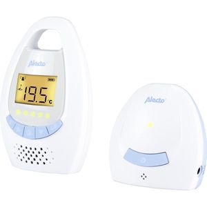 Alecto DBX-20 - Digitale Babyfoon met Display - Wit/Blauw