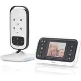 Alecto - DVM-75 - Babyfoon - Wit - Camera met Temperatuurweergave