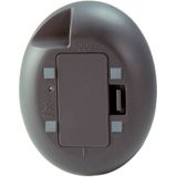 Alecto DBX-115 - Full Eco DECT Babyfoon - Wit/Antraciet