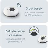 Alecto DBX-115 - Full Eco DECT Babyfoon - Wit/Antraciet