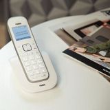 Fysic FX-9000 Senioren DECT telefoon - Extra luid gespreksvolume voor slechthorenden - Wit