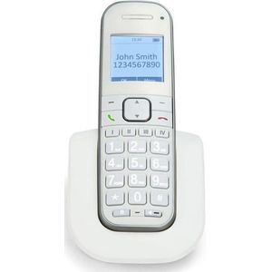 Fysic - FX-9000 - Senioren DECT Telefoon - Wit - Met Alarm en Kamerbewaking